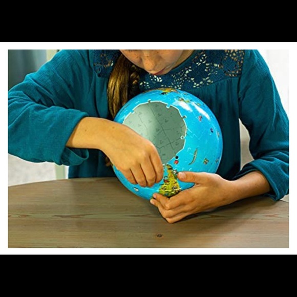 3 Dimensional Globe Puzzle - Picture 4 of 9
